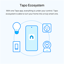 Tp-Link Tapo L510E Okos LED Izzó E27, WiFi, Szabályozható Fényerő