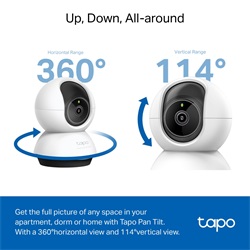 Tp-Link TC74 Pan/Tilt AI Home Security Wi-Fi Camera