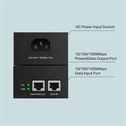 Tp-Link TL-POE170S POE Injektor 60W