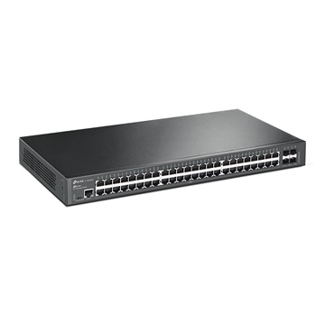 Tp-Link TL-SG3452X Omada 48-Port Gigabit L2+ menedzselhető switch, 4×10 Gbps SFP+ slot