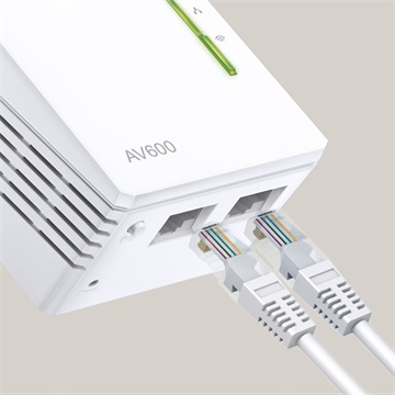 Tp-Link TL-WPA4220 TKIT Powerline AV600 2x100Mbps + Wireless N-es 300Mbps