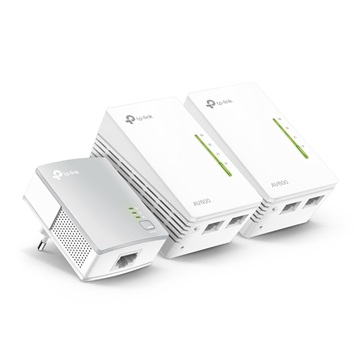 Tp-Link TL-WPA4220 TKIT Powerline AV600 2x100Mbps + Wireless N-es 300Mbps