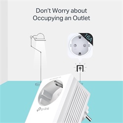 Tp-Link TL-WPA7617 KIT AV1000 Gigabit Passthrough Powerline Adapter Kit