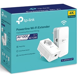 Tp-Link TL-WPA7617 KIT AV1000 Gigabit Passthrough Powerline Adapter Kit