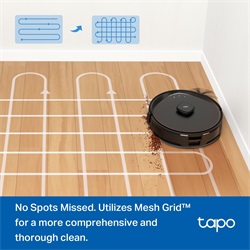 Tp-Link Tapo RV30 Max Plus Robot Porszívó és Felmosó LiDAR 5300Pa Hyper Suction + Smart Auto-Empty