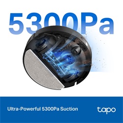 Tp-Link Tapo RV30 Max Plus Robot Porszívó és Felmosó LiDAR 5300Pa Hyper Suction + Smart Auto-Empty