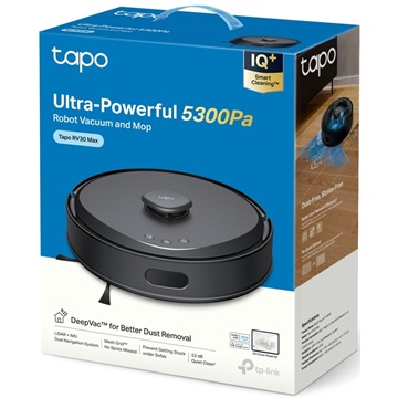Tp-Link Tapo RV30 Max Robot Porszívó és Felmosó LiDAR Navigációval