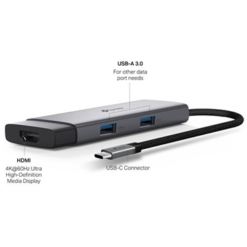 Tp-Link UH5020C USB Type-C HUB 5 portos