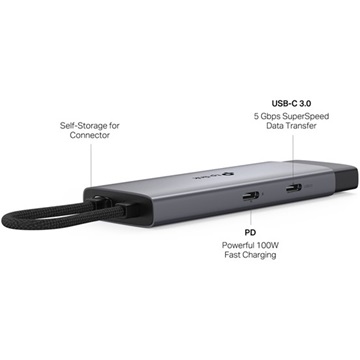 Tp-Link UH5020C USB Type-C HUB 5 portos