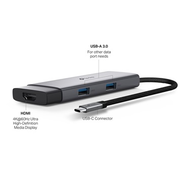 Tp-Link UH5020C USB Type-C HUB 5 portos