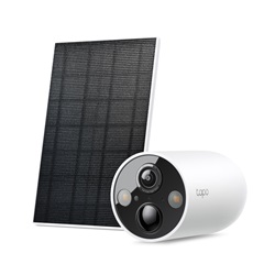 Tp-Link Wireless Kamera Cloud beltéri/kültéri + Okos Solar Panel IP65, TAPO C425 KIT