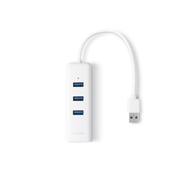 Tp-Link hálózati adapter USB3.0 - Gigabit Ethernet + 3DB USB 3.0 PORT (UE330)