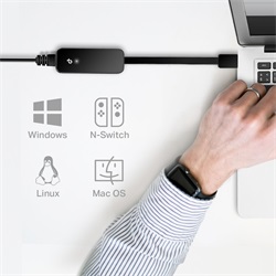Tp-Link hálózati adapter USB3.0 - Gigabit Ethernet (UE306) Nintendo Switch kompatibilis