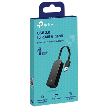 Tp-Link hálózati adapter USB3.0 - Gigabit Ethernet (UE306) Nintendo Switch kompatibilis