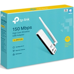 Tp-Link hálózati adapter USB Wless WiFi 150MBPS+4dB ANTENNA TL-WN722N