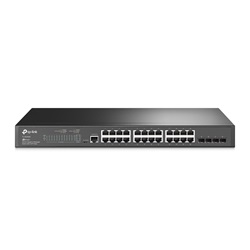 Tp-Link switch JetStream 24-Port Gigabit L2 menedzselhető (TL-SG3428)