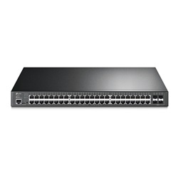 Tp-Link switch JetStream 52-Port Gigabit L2+ menedzselhető (TL-SG3452P)