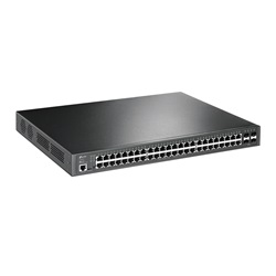 Tp-Link switch JetStream 52-Port Gigabit L2+ menedzselhető (TL-SG3452P)