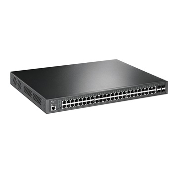 Tp-Link switch JetStream 52-Port Gigabit L2+ menedzselhető (TL-SG3452P)