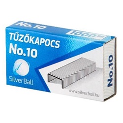 Tűzőgépkapocs No.10