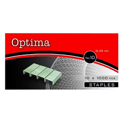 Tűzőgépkapocs No.10 Optima