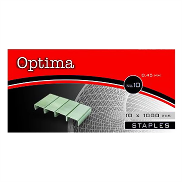 Tűzőgépkapocs No.10 Optima