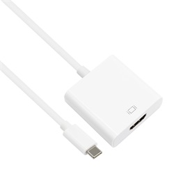 VCOM kábel átalakító USB Type-C apa - HDMI anya, 15 cm (CU423)