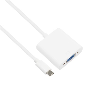 VCOM kábel átalakító USB Type-C apa - VGA anya (CU421)