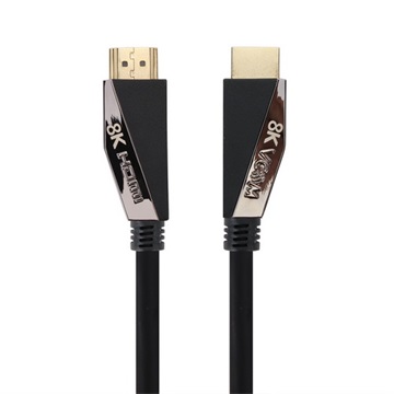 VCOM kábel HDMI (apa-apa) 2m (v2.1, 19M/M, 3D) fekete-ezüst (CG860-2.0)