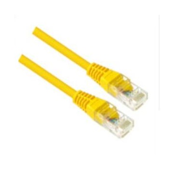 VCOM kábel UTP CAT5E patch 1m, sárga