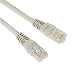 VCOM kábel UTP CAT5E patch 20m, szürke