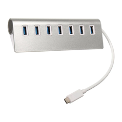 VCOM USB3.1 C-Type hub USB3.0 7 port DH317