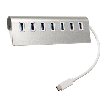 VCOM USB3.1 C-Type hub USB3.0 7 port DH317