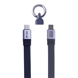 VCOM kábel USB4 V2.0 Type-C - Type-C kábel lapos kábelkialakítással