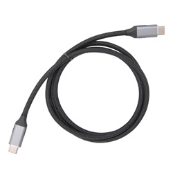 VCOM kábel USB C/M - C/M kábel USB 2.0 480Mbps, 5A, PD100W, alumínium ház, 1m