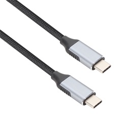 VCOM kábel USB C/M - C/M kábel USB 2.0 480Mbps, 5A, PD100W, alumínium ház, 1m