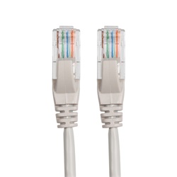 VCOM kábel UTP CAT5E patch 30m, szürke