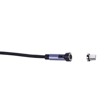 VCOM kábel mágneses töltő- és adatkábel cserélhető USB-A és USB-C csatlakozókkal (CU-507)