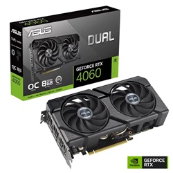 Vga kártya Asus GeForce RTX 4060 Dual EVO OC 8GB GDDR6 128bit