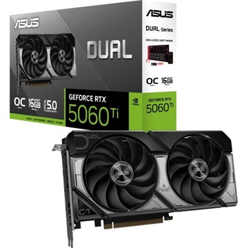 Vga kártya Asus GeForce RTX 5060 Ti Dual OC 16GB GDDR7 128bit