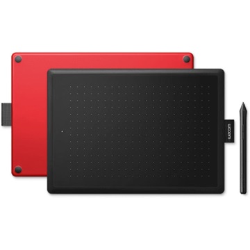 Wacom One Medium digitalizáló tábla Black/Red
