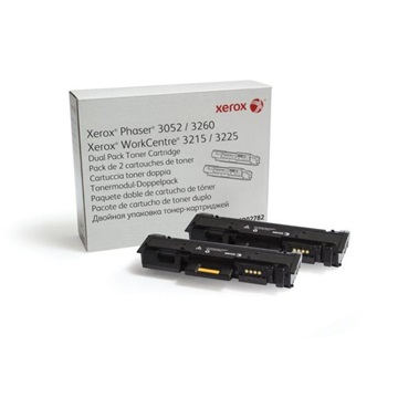 Xerox toner 106R02782 (Phaser 3052, 3260, WorkCentre 3215, 3225) black 2x3k