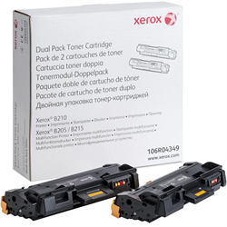 Xerox toner 106R04349 (B205/B210/B215) black 2x3k
