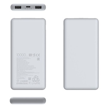 Xiaomi MI power bank 22,5W 10000 MAH Lite fehér